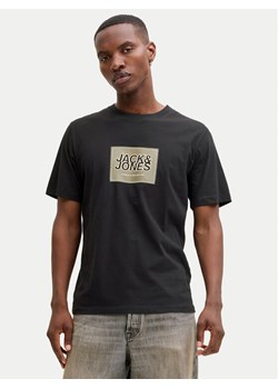 Jack & Jones T-Shirt Jjrain Tee Ss Crew Neck 12288097 Czarny Regular Fit ze sklepu MODIVO w kategorii T-shirty męskie - zdjęcie 188027873