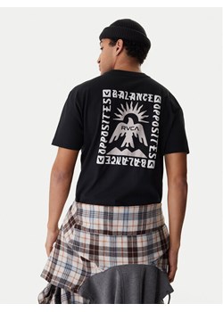 RVCA T-Shirt Las Cruces EVYZT00279 Czarny Regular Fit ze sklepu MODIVO w kategorii T-shirty męskie - zdjęcie 188027874