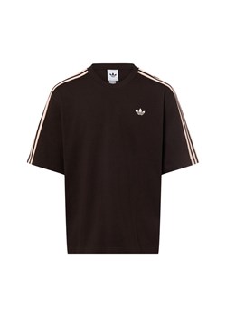 adidas Originals Koszulka męska Mężczyźni Bawełna czekoladowy jednolity ze sklepu vangraaf w kategorii T-shirty męskie - zdjęcie 188028590