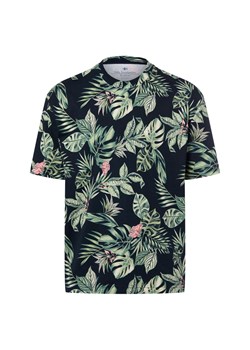 Nils Sundström Koszulka męska Mężczyźni Bawełna granatowy wzorzysty ze sklepu vangraaf w kategorii T-shirty męskie - zdjęcie 188028591