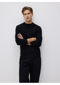 Reserved - Sweter z wiskozą - czarny ze sklepu Reserved w kategorii Swetry męskie - zdjęcie 188028611