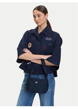 Torebka Tommy Jeans Tjw Daily Shoulder Bag AW0AW17544 Granatowy ze sklepu eobuwie.pl w kategorii Torebki damskie - zdjęcie 188029320