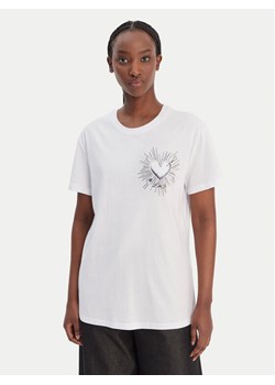 Liu Jo T-Shirt WA6163 JS904 Biały Relaxed Fit ze sklepu MODIVO w kategorii Bluzki damskie - zdjęcie 188030031