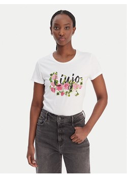 Liu Jo T-Shirt WA6493 JS923 Biały Regular Fit ze sklepu MODIVO w kategorii Bluzki damskie - zdjęcie 188030122
