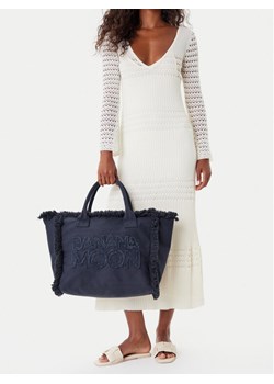 Banana Moon Torba Carmani Carlina JYW06 Granatowy ze sklepu MODIVO w kategorii Torby Shopper bag - zdjęcie 188030160