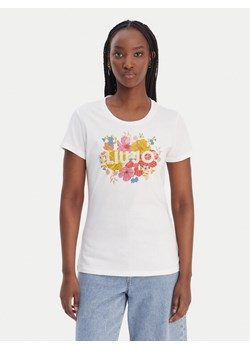 Liu Jo T-Shirt WA6493 JS923 Biały Regular Fit ze sklepu MODIVO w kategorii Bluzki damskie - zdjęcie 188030172