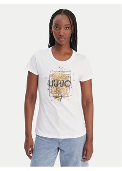 Liu Jo T-Shirt WA6493 JS923 Biały Regular Fit ze sklepu MODIVO w kategorii Bluzki damskie - zdjęcie 188030181