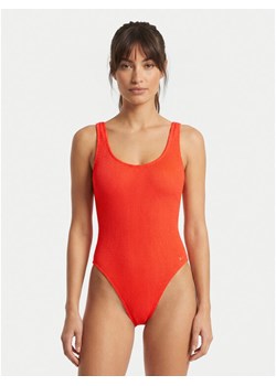 Banana Moon Strój kąpielowy Belmar Scrunchy JAA13 Koralowy ze sklepu MODIVO w kategorii Stroje kąpielowe - zdjęcie 188030190