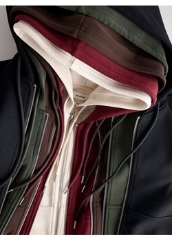 Reserved - Oversizowa bluza - bordowy ze sklepu Reserved w kategorii Bluzy damskie - zdjęcie 188031210