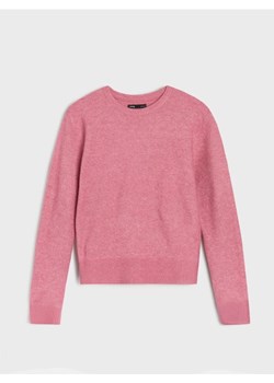 Sinsay - Klasyczny sweter z domieszką wełny - różowy ze sklepu Sinsay w kategorii Swetry damskie - zdjęcie 188031513