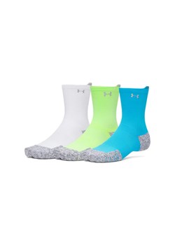 Skarpetki do biegania uniseks (3-pack) Under Armour UA AD Run Cushion 3pk Crew - multikolor ze sklepu Sportstylestory.com w kategorii Skarpetki męskie - zdjęcie 188031723