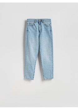 Reserved - Jeansy mom fit slim - niebieski ze sklepu Reserved w kategorii Jeansy damskie - zdjęcie 188031912