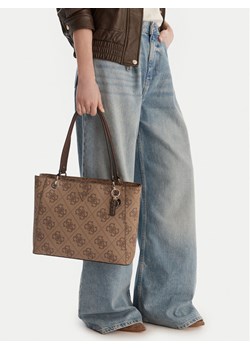 Guess Torebka Noelle II HWSO96 72250 Brązowy ze sklepu MODIVO w kategorii Torby Shopper bag - zdjęcie 188032020