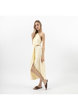 Wojas Jasnobrązowe Klapki Z Przeplatanymi Paskami ze sklepu Wojas w kategorii Klapki damskie - zdjęcie 188032292