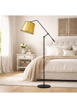 Nowoczesna lampa podłogowa na wysięgniku ruchomym do sypialni FOYA MIRROR ze sklepu Lysne w kategorii Lampy podłogowe - zdjęcie 188032714