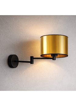 Kinkiet regulowany LED czarny/złoty BRAGE MIRROR ze sklepu Lysne w kategorii Lampy ścienne - zdjęcie 188032770