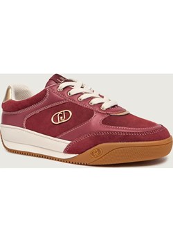 Liu Jo Sneakersy LEWIS 01 | zamsz ze sklepu Gomez Fashion Store w kategorii Buty sportowe damskie - zdjęcie 188033274