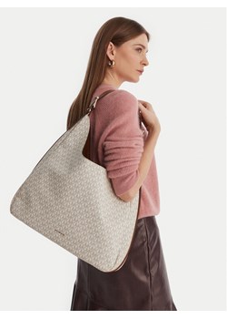 Torebka MICHAEL Michael Kors 30F5GY5H7B Écru ze sklepu eobuwie.pl w kategorii Torebki hobo - zdjęcie 188033290