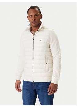 Tommy Hilfiger Kurtka przejściowa Mix Media Ess MW0MW41329 Beżowy Regular Fit ze sklepu MODIVO w kategorii Kurtki męskie - zdjęcie 188033633