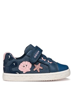 Geox Trampki B Gisli Girl B651MB 00954 C4BE8 M Granatowy ze sklepu MODIVO w kategorii Trampki dziecięce - zdjęcie 188033641