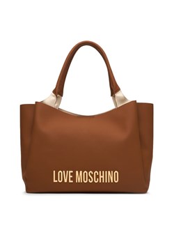 LOVE MOSCHINO Torebka JC4107PP1OKD0200 Brązowy ze sklepu MODIVO w kategorii Torby Shopper bag - zdjęcie 188033680