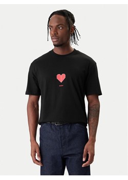HUGO T-Shirt Dalentin 50553429 Czarny Relaxed Fit ze sklepu MODIVO w kategorii T-shirty męskie - zdjęcie 188033700