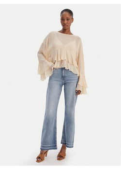 BOSS Jeansy Soft Kick 50552430 Niebieski Flare Fit ze sklepu MODIVO w kategorii Jeansy damskie - zdjęcie 188033704