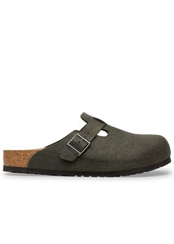 Klapki męskie Birkenstock Boston 1030676 - zielone ze sklepu streetstyle24.pl w kategorii Klapki męskie - zdjęcie 188034091