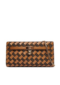 Torebka MICHAEL Michael Kors 32R6GNXC0T Brązowy ze sklepu eobuwie.pl w kategorii Kopertówki - zdjęcie 188034694