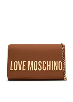 LOVE MOSCHINO Torebka JC4103PP1OKD0200 Brązowy ze sklepu MODIVO w kategorii Kopertówki - zdjęcie 188035021