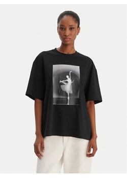 BOSS T-Shirt Eboys 50556978 Czarny Regular Fit ze sklepu MODIVO w kategorii Bluzki damskie - zdjęcie 188035024