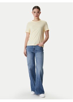 Vero Moda T-Shirt Paulina 10316991 Żółty Regular Fit ze sklepu MODIVO w kategorii Bluzki damskie - zdjęcie 188035062
