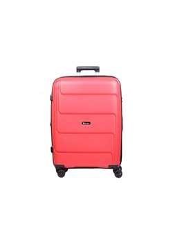 Czerwona duża walizka poszerzana z polipropylenu Hard Class ze sklepu Słoń Torbalski w kategorii Walizki - zdjęcie 188035484