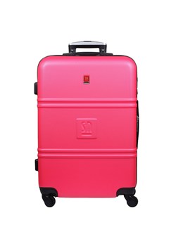 różowa duża walizka  Art Class Collection 75 cm ze sklepu Słoń Torbalski w kategorii Walizki - zdjęcie 188035561