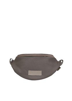 popielata nerka damska  skórzana Ariana ze sklepu Słoń Torbalski w kategorii Nerki - zdjęcie 188035580