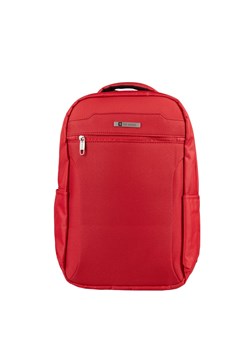 czerwony plecak podróżny 40x20x25 cm bagaż podręczny z rączką i uchwy ze sklepu Słoń Torbalski w kategorii Torby podróżne - zdjęcie 188035592