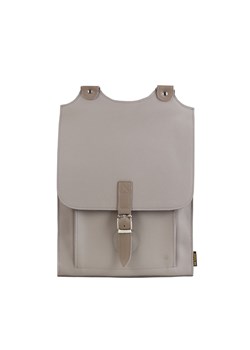 popielaty plecak skórzany Karol ze sklepu Słoń Torbalski w kategorii Plecaki - zdjęcie 188035633
