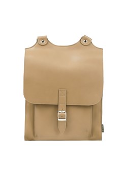 beżowy plecak skórzany Bookpack ze sklepu Słoń Torbalski w kategorii Plecaki - zdjęcie 188035634