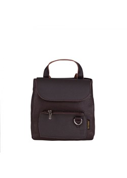 brązowy plecak skórzany Zoya ze sklepu Słoń Torbalski w kategorii Plecaki - zdjęcie 188035650