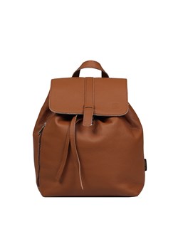 brązowy plecak skórzany Esterka ze sklepu Słoń Torbalski w kategorii Plecaki - zdjęcie 188035690