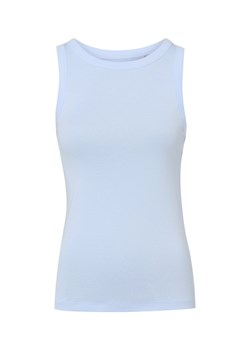Marie Lund Top damski Kobiety Bawełna jasnoniebieski jednolity ze sklepu vangraaf w kategorii Bluzki damskie - zdjęcie 188035764