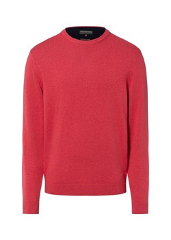 Finshley & Harding Sweter z zawartością kaszmiru Mężczyźni Bawełna czerwony marmurkowy ze sklepu vangraaf w kategorii Swetry męskie - zdjęcie 188035792