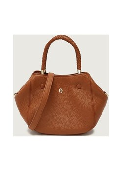 Aigner Skórzany kuferek Carré Soft ze sklepu Gomez Fashion Store w kategorii Kuferki - zdjęcie 188035871