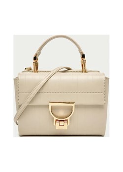 Coccinelle Skórzana torebka na ramię ARLETTIS PLISSE ze sklepu Gomez Fashion Store w kategorii Kuferki - zdjęcie 188035883