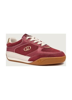 Liu Jo Sneakersy LEWIS 01 | zamsz ze sklepu Gomez Fashion Store w kategorii Buty sportowe damskie - zdjęcie 188035902