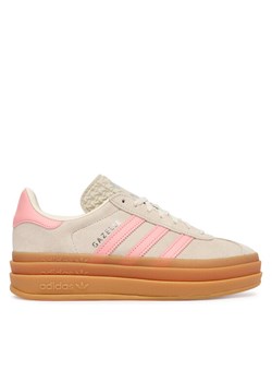 Sneakersy adidas Gazelle Bold JQ7409 Beżowy ze sklepu eobuwie.pl w kategorii Buty sportowe damskie - zdjęcie 188036924