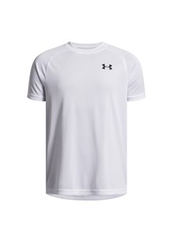 Chłopięca koszulka treningowa Under Armour UA Tech 2.0 SS - biała ze sklepu Sportstylestory.com w kategorii T-shirty chłopięce - zdjęcie 188037873