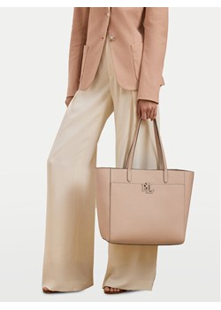 Torebka LAUREN RALPH LAUREN Cameryn 431960183005 Różowy ze sklepu eobuwie.pl w kategorii Torby Shopper bag - zdjęcie 188038581