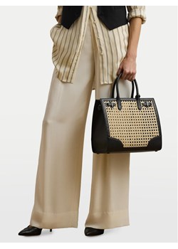 Torebka LAUREN RALPH LAUREN Devyn 431966770002 Beżowy ze sklepu eobuwie.pl w kategorii Torby Shopper bag - zdjęcie 188038583