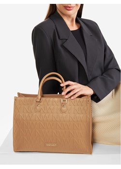 Torebka Nine West LX10044 Brązowy ze sklepu eobuwie.pl w kategorii Torebki damskie - zdjęcie 188038593